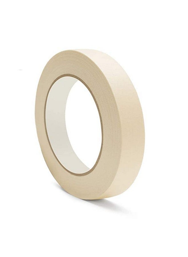 Zohra Masking Tape - 20 Meters In Length 12Mm / 0.5" Width - 2 Rolls Per Pack - Easy Tear Tape, Best For Carpenter, Labelling, Painting And Leaves No Residue After A Peel. - Image 1