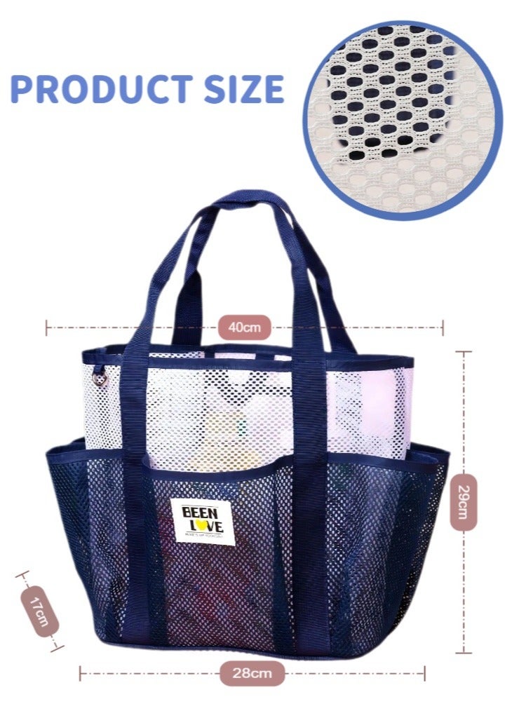 BreezeMesh Tote: Ultralight Sand-Shaking Beach Essential! - Image 2