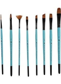 Mona Lisa Multi-Purpose Art Brush Set 8 Pcs No 30 SFSET30 