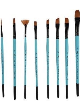 Mona Lisa - Multi-Purpose Art Brush Set 8 Pcs No 30 SFSET30 - Image 1