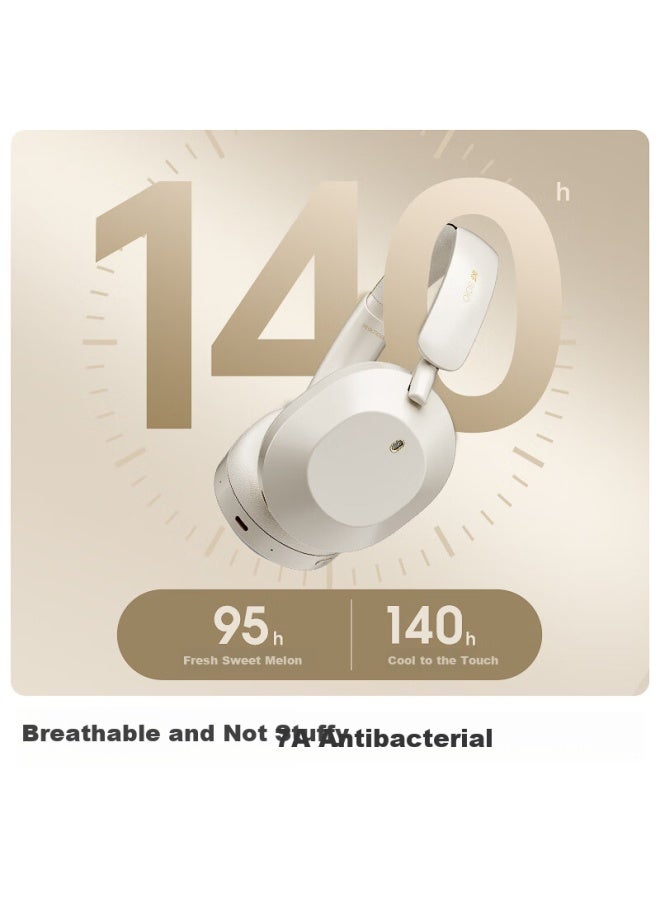 Ikf Solo Jd Exclusive Over-ear Bluetooth Headphones With Gold Certification - 52db Noise Cancellation For Mobile Phones, Computers, And Laptops - Athens Black - Image 5