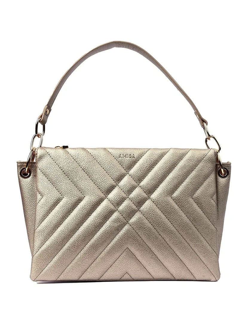 AMICA Alessia Mini Crossbody Bag for Women - Gold
