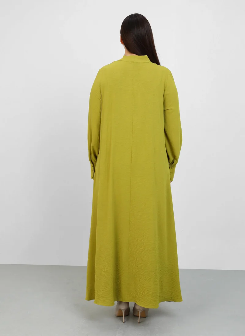 عالية من مودانيسا Green - Plus Size Dress - Alia