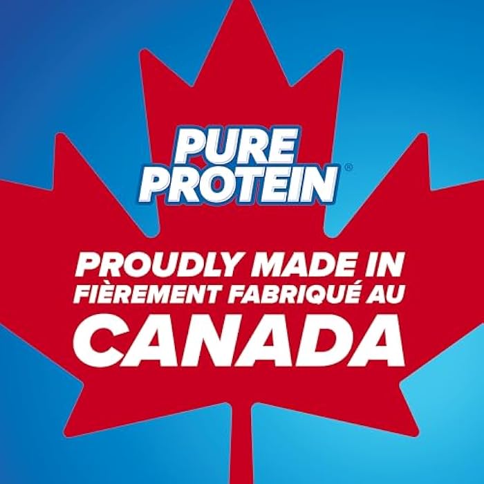 Pure Protein Gluten Free Chocolate Protein Bars, 50g, 6ct, 20g Protein Per Bar, Imported from Canada - Image 4