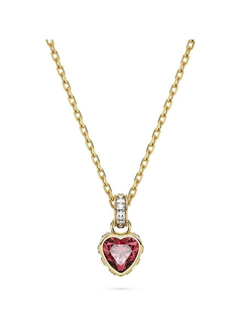 Swarovski Chroma pendant
Heart, Red, Gold-tone plated