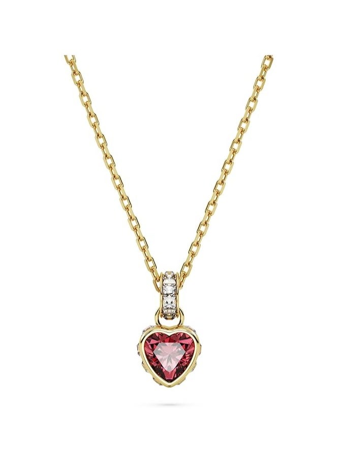SWAROVSKI Swarovski Chroma pendant
Heart, Red, Gold-tone plated  - Image 1