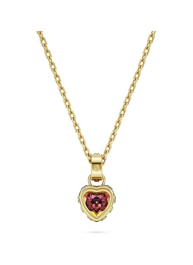SWAROVSKI Swarovski Chroma pendant
Heart, Red, Gold-tone plated  - Image 4
