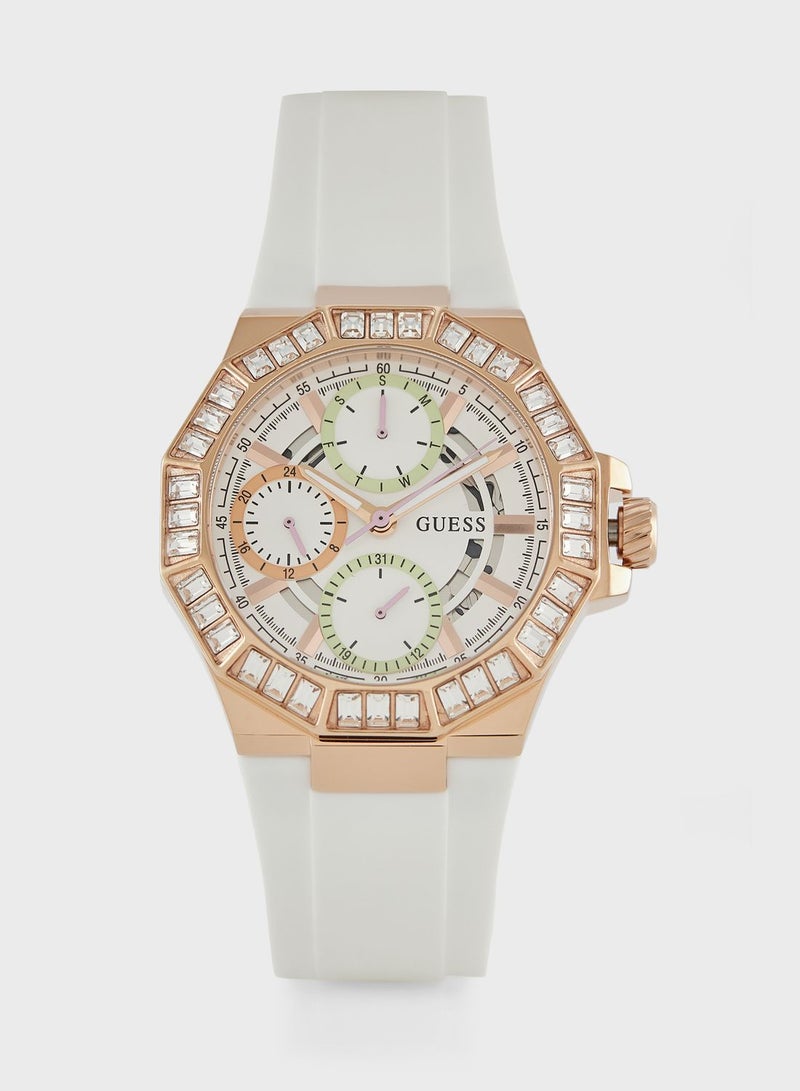 GUESS Selene Pu Strap Analog Watch - Image 1