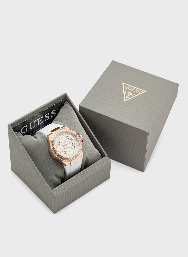 GUESS Selene Pu Strap Analog Watch - Image 5