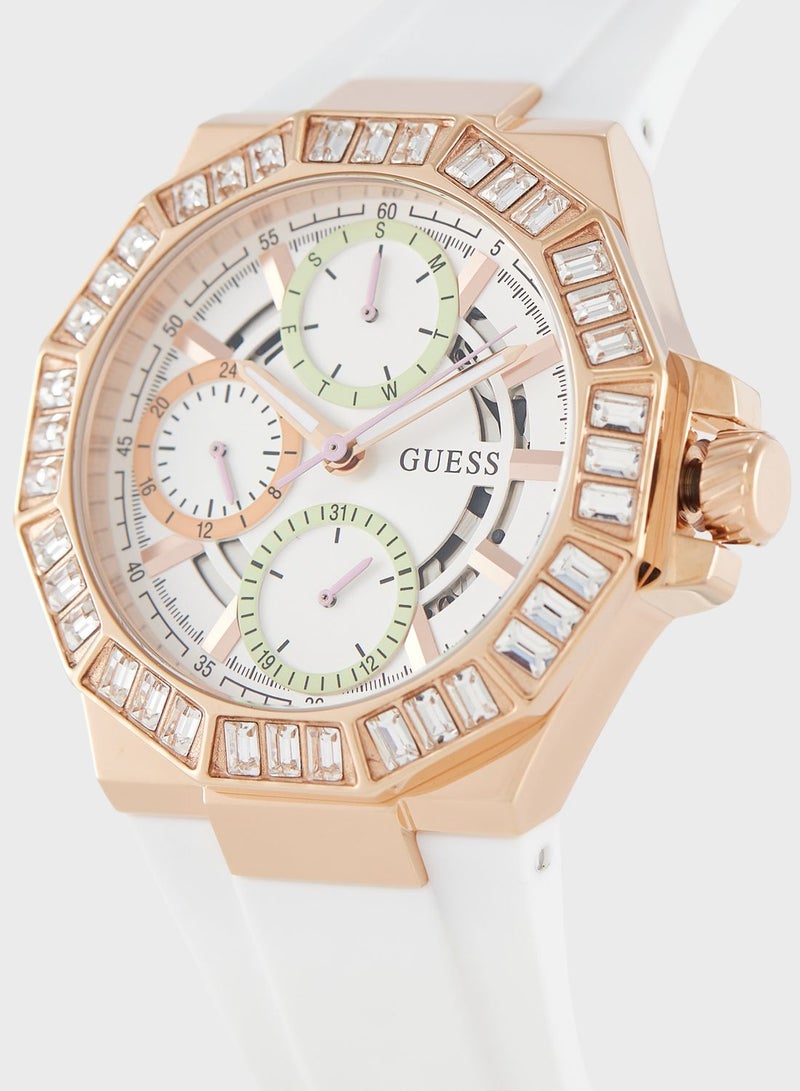 GUESS Selene Pu Strap Analog Watch - Image 2