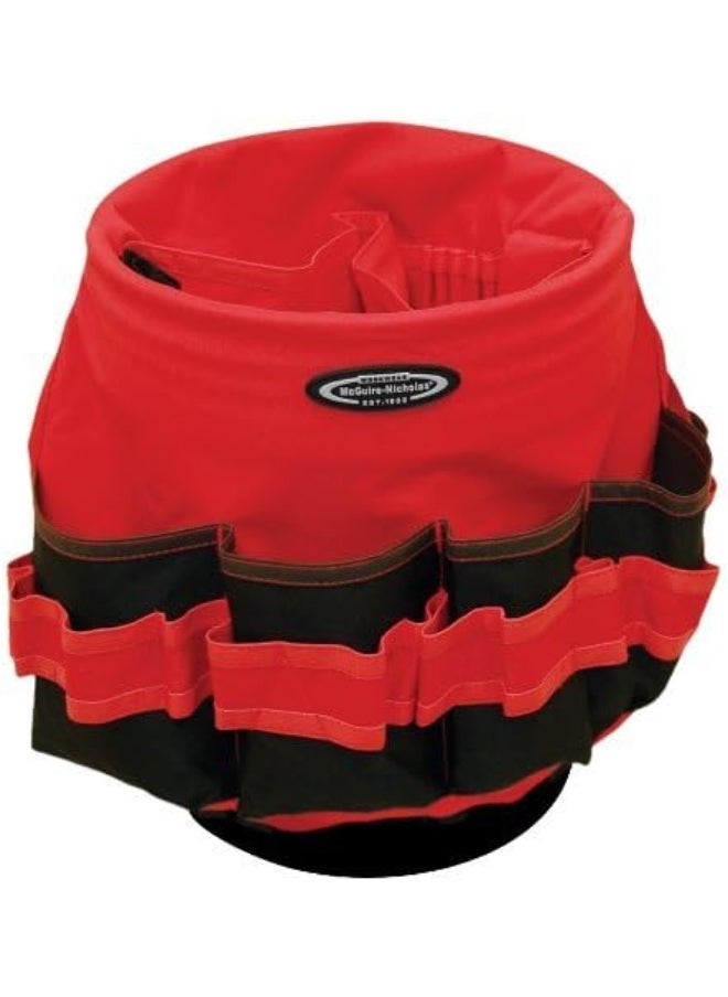McGuire-Nicholas McGuire-Nicholas McGuire Nicholas 22054 Bucket Pro 54 Pocket Bucket Tool Organizer, Colors may vary  - Image 2