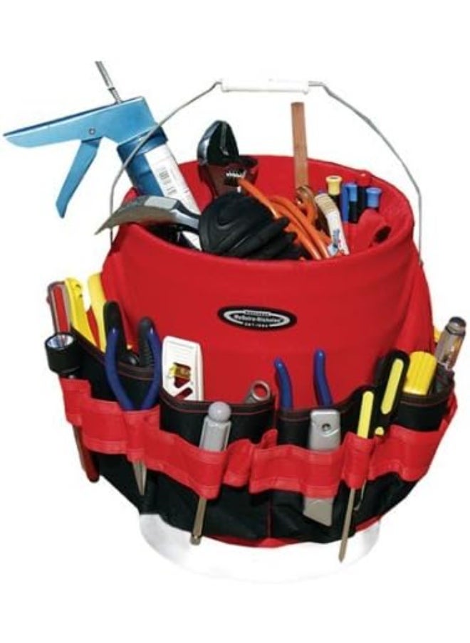 McGuire-Nicholas McGuire-Nicholas McGuire Nicholas 22054 Bucket Pro 54 Pocket Bucket Tool Organizer, Colors may vary  - Image 3