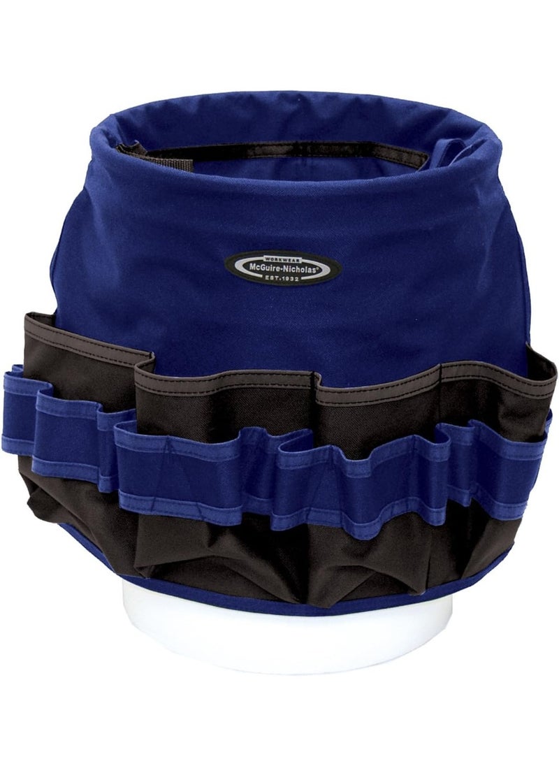 McGuire-Nicholas McGuire-Nicholas McGuire Nicholas 22054 Bucket Pro 54 Pocket Bucket Tool Organizer, Colors may vary  - Image 4