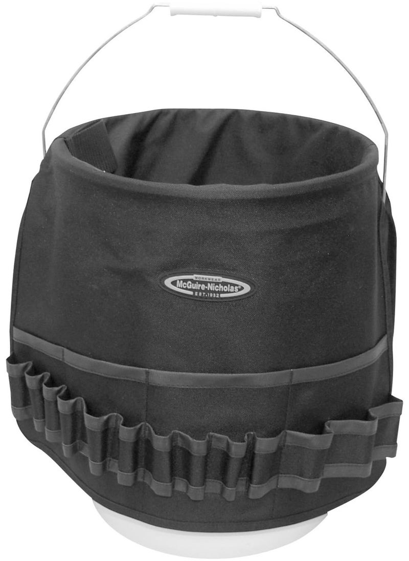 McGuire-Nicholas McGuire-Nicholas McGuire Nicholas 22054 Bucket Pro 54 Pocket Bucket Tool Organizer, Colors may vary  - Image 1