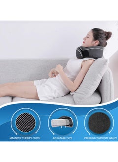 Generic Travel Neck Pillow and 3 Pairs of Sleep Earplugs, Memory Foam U Shaped Neck Support 100% Pure Memory Foam Pillow Ergonomic Design Soft Best Full Neck Surround Pillow Sleep for Airplane Car Office and Home Resting (black)  - Image 5