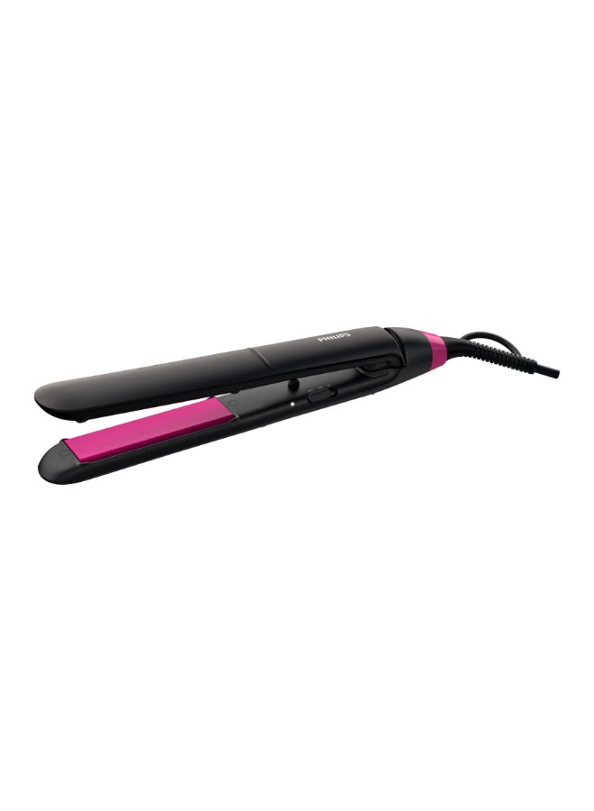 Philips Hair Straightener 2 Temp Settings 50W 28x100mm Black/Pink - Image 1