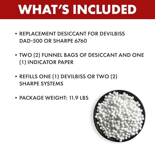 DeVilbiss DAD600-1 Desiccant Dryer Tune-Up Kit with Coalescing Filter Element - Image 2