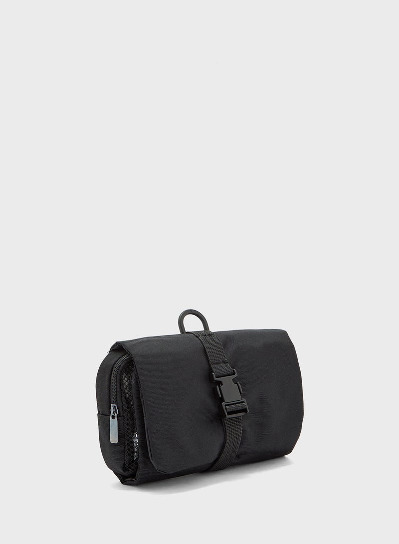 سفنتي فايف حقيبة أدوات نظافة للسفر متعددة الجيوب للجنسين - Image 4