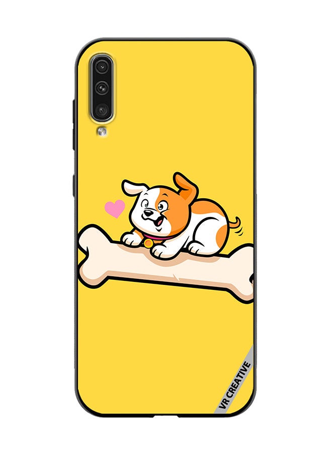 VR CREATIVE Protective Case Cover For Samsung Galaxy A50/A50s Dognbonel Design Multicolour - Image 1