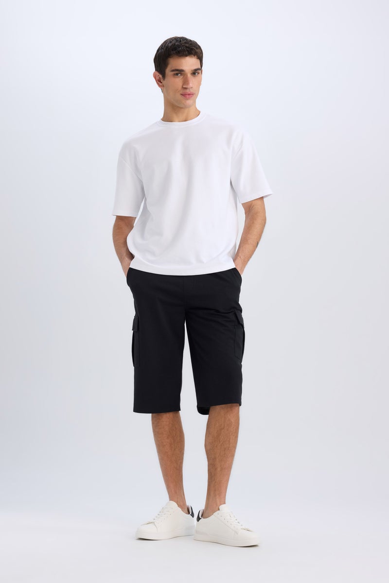 DeFacto Man Slim Fit Thin Sweatshirt Fabric Tall Short  - Image 3