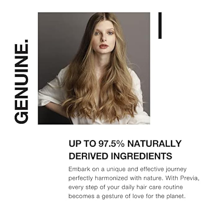 PREVIA Keeping After Color Shampoo Protective Shampoo for Color Treated Hair Vegan Sulfate Free Natural Formula for Color Protection and Hydration 8.45 oz - Image 4