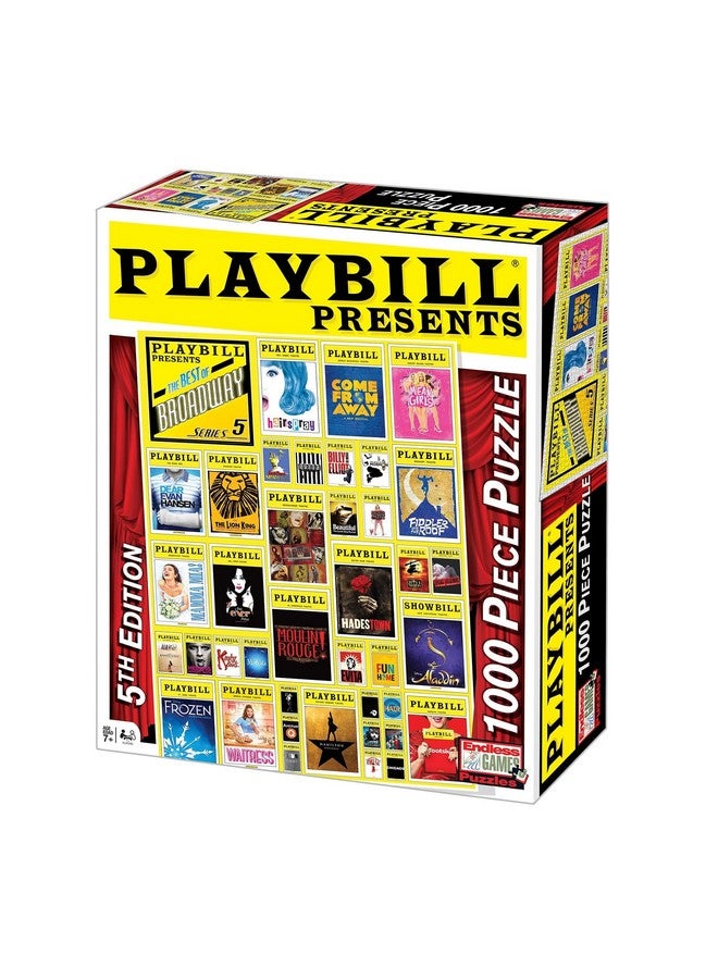Endless Games Playbill Broadway Cover - 1000 Piece Jigsaw Puzzle - Image 2
