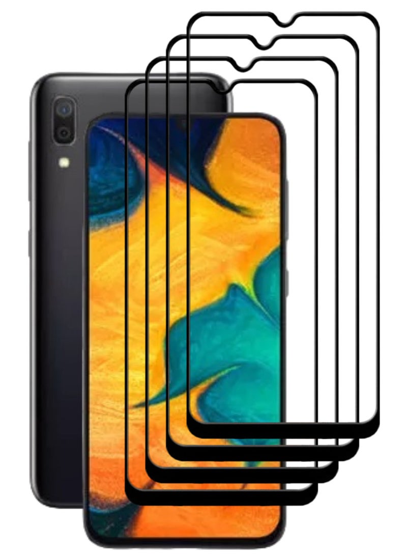 أكاليكس 4 قطع، حماية شاشة، لهاتف سامسونج جالاكسي A30، جودة ممتازة. - Image 1