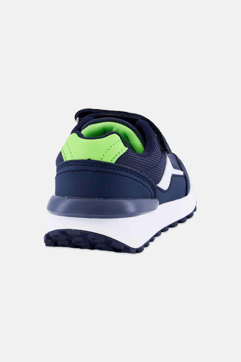 RBX Kids Boy Velcro Closure Outdoor Shoes, Navy - Image 4