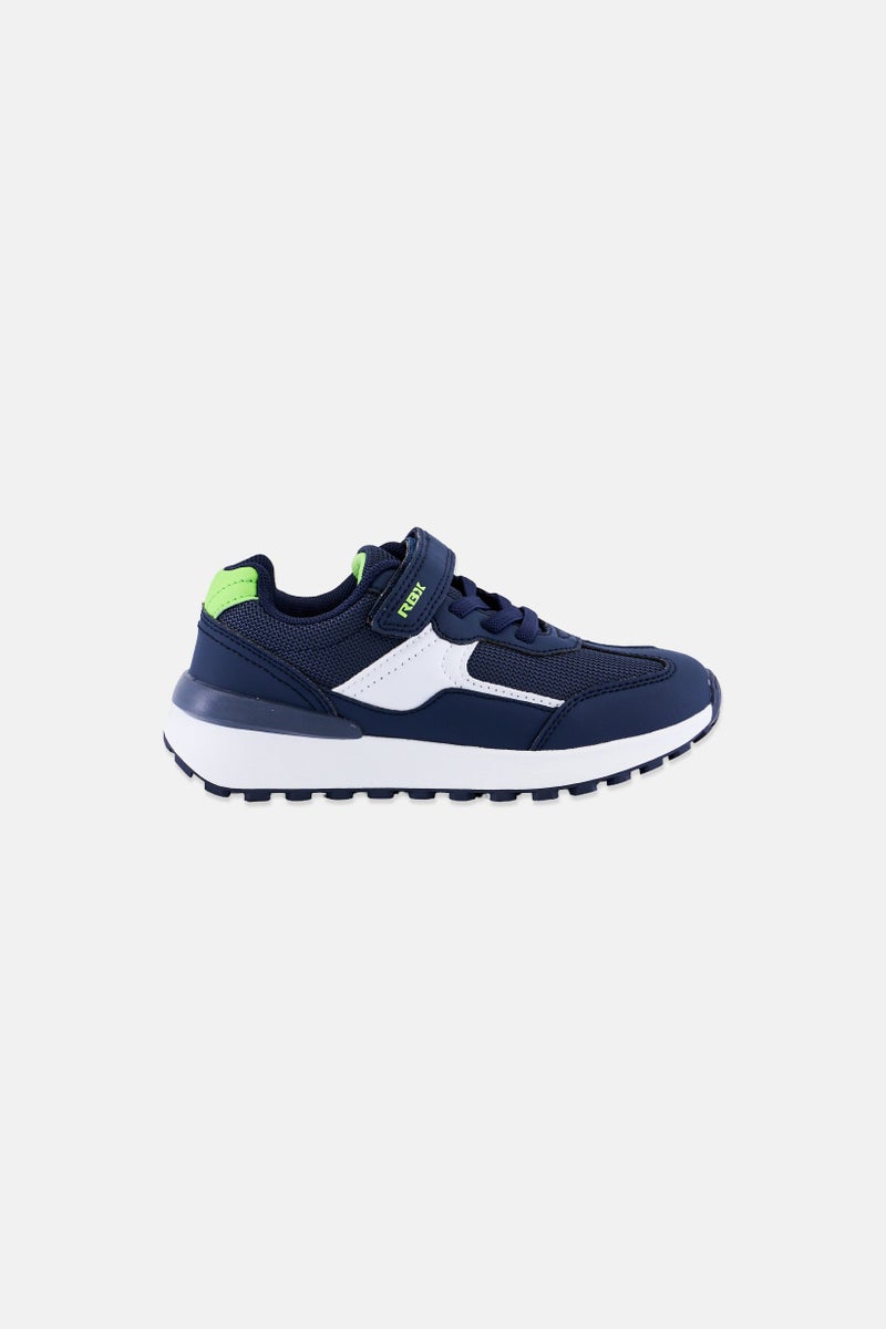 RBX Kids Boy Velcro Closure Outdoor Shoes, Navy - Image 2