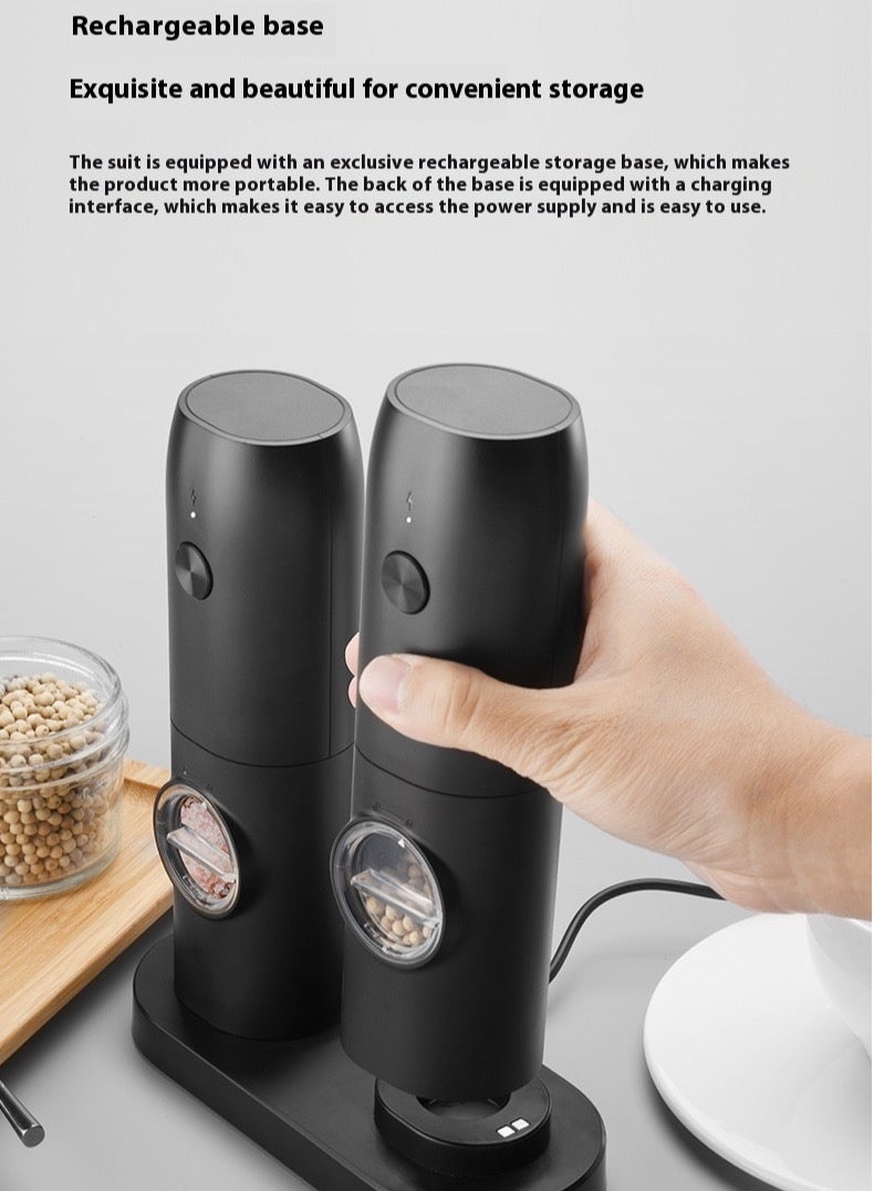 Electric Spice Grinder – Adjustable Coarse/Fine, One-Touch – Perfect for Arabic Spices & Cooking - Image 4