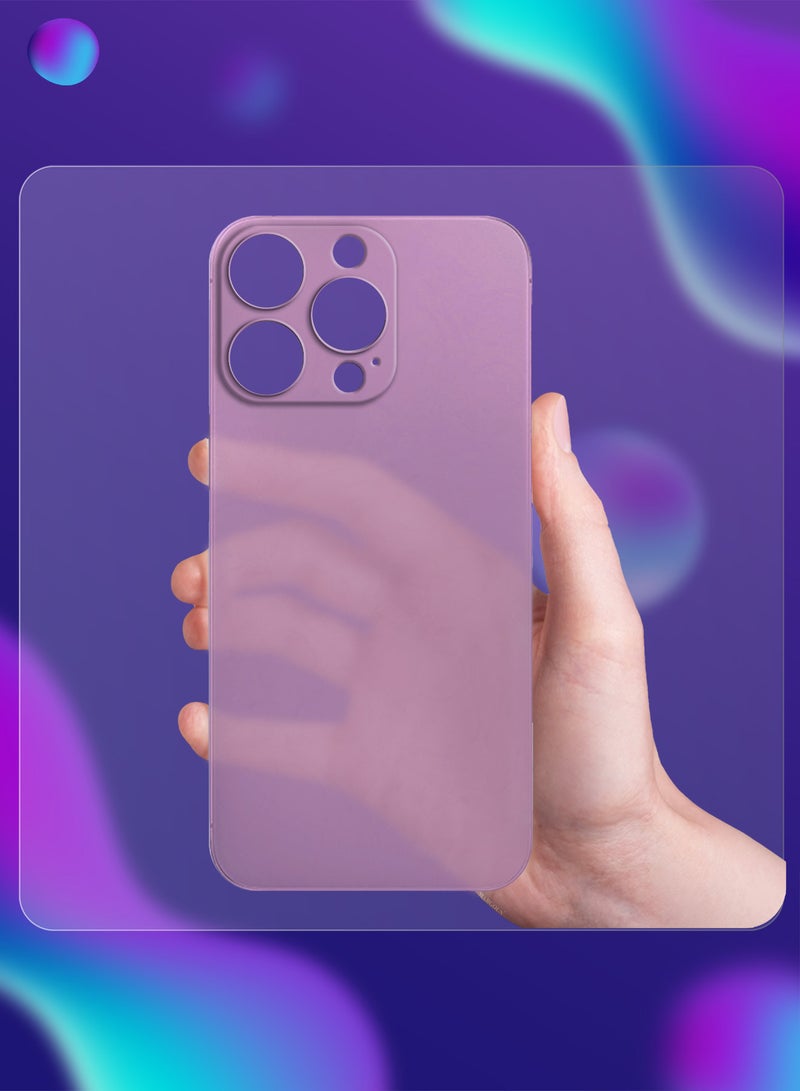 CATANES Thin Case for iPhone 16 Pro , Back Cover Sturdy Durable Ultra-Thin Case Drop Protection Cover Clear - Pink - Image 3