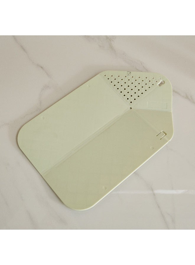 Home Box Vega Multi Purpose Foldable Cutting Board cum Strainer - 42.5x27 cm - Image 1