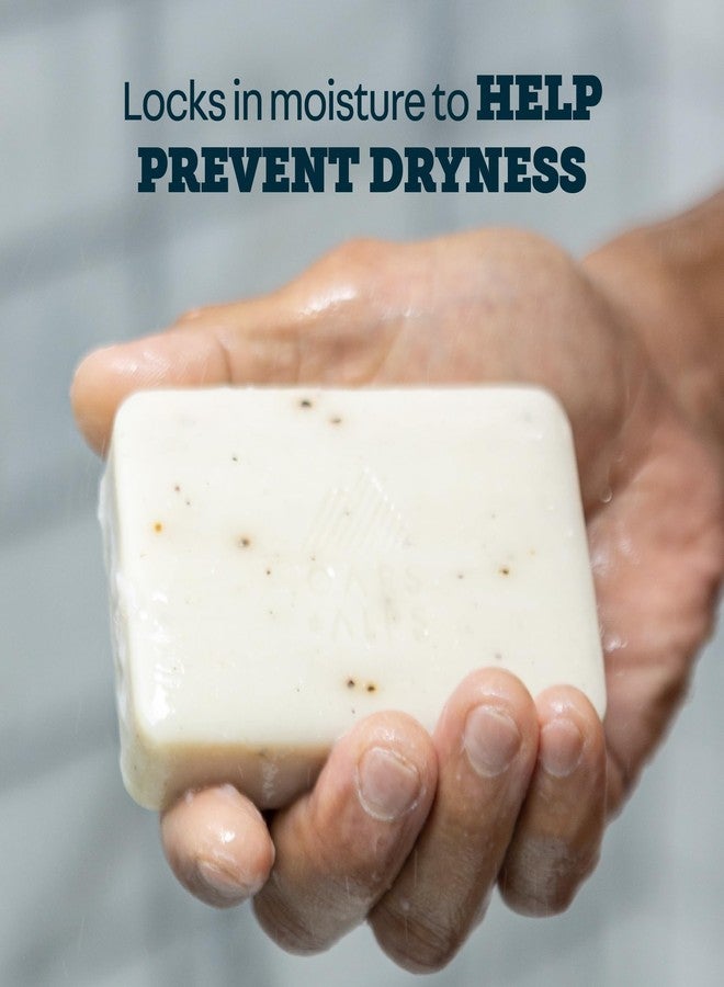 أورز + ألبس صابون أورز + ألبس المقشر والمرطب للرجال، صابون تنظيف عميق، مكونات نقية، مناسب لجميع أنواع البشرة، زبدة الشيا، زيت الجوجوبا، عبوة من 6 قطع - Image 3
