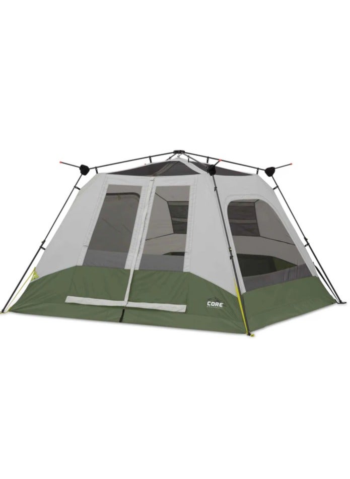 معدات كور خيمة أداء المقصورة الفورية تتسع لـ 6 أشخاص من CORE مقاس 10 × 9 بوصة - Image 2