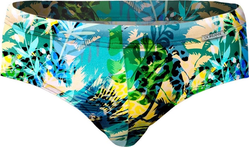 Doreanse Leafy Maxi Slip Men's Swimsuit 3809  - Image 1