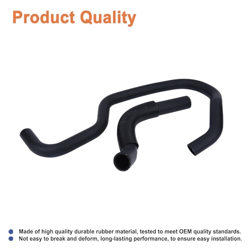 YOUYIEN Engine Radiator Coolant Hose Kit(Upper & Lower 2PCS).Replaces Part # 22827731 22827735.Fit for Cadillac Escalade Chevy Silverado Suburban GMC Yukon 2007-2014. - Image 4