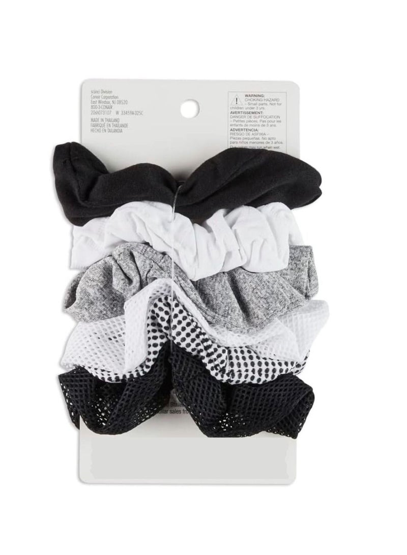 Scunci Scrunchies Elastic 6 pieces Multicolor set - Image 2
