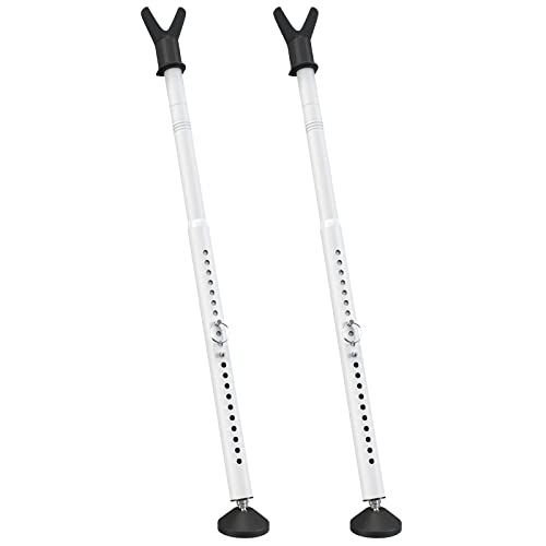 INFLATION Door Security Bar,Sliding Door Lock Bar with Anti Lift Lock,Adjustable Sliding Door Security Bar for House, Apartment, School, Hotel Door Security System (2PCS) - Image 1