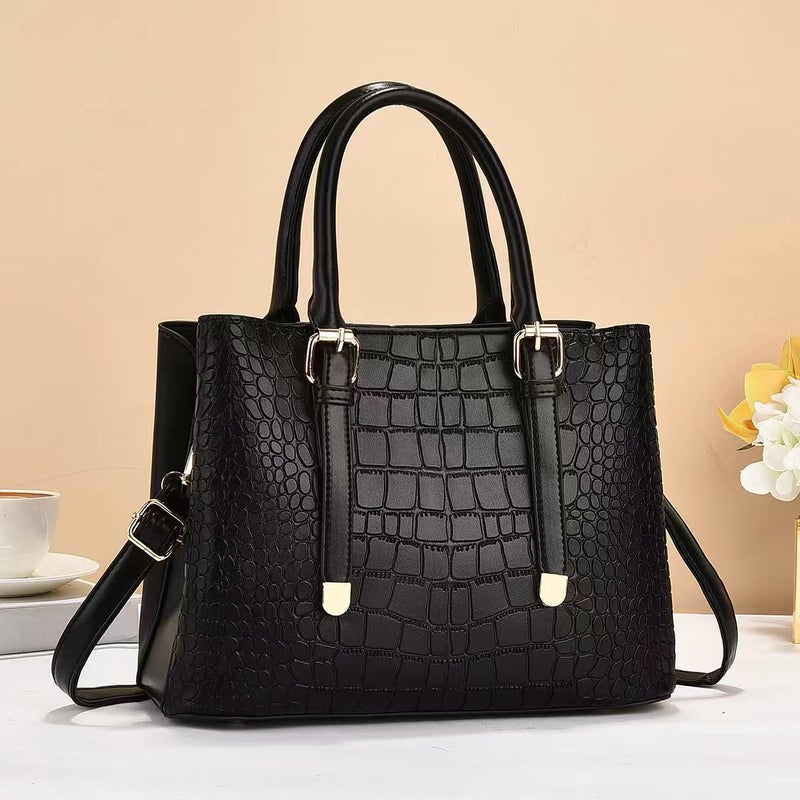 Women'S Fashion Handbag Model Korean Style Textured Single Shoulder Glossy Crossbody Bag By Manufacturer - Image 2