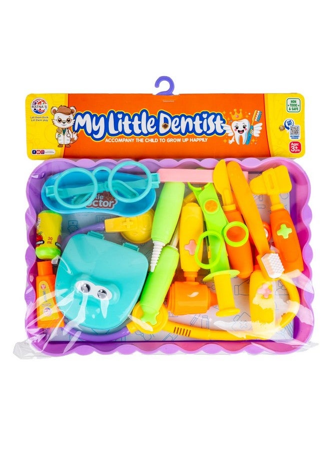 Ratna's My Little Dentist Play Set for Kids with 17 Instruments & Accessories, Doctor Set for Kids Pretend Play Toys | A Perfect Role Play Toys for Kids 3+ Years - Image 1