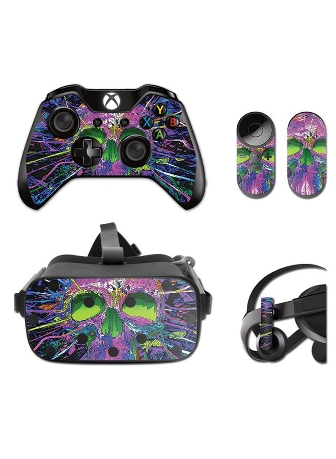 MIGHTY SKINS MightySkins Skin Compatible with Oculus Rift CV1 wrap Cover Sticker Skins Hard Wired