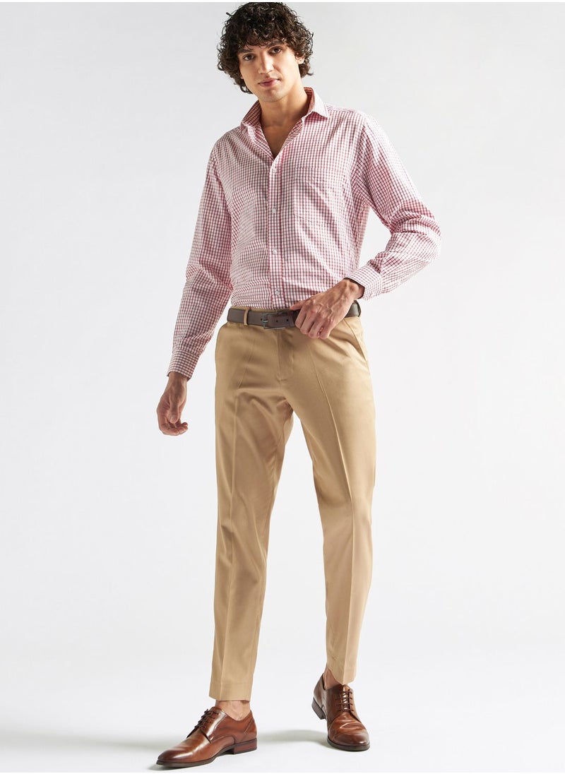 FAV Checked Regular
  Fit Shirts  - Image 4