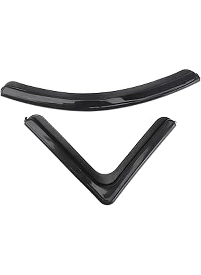 Universal Car Door Edge Guards Scratch Resistant Anti Collision Strips Black Durable Flexible Easy Install - Image 1