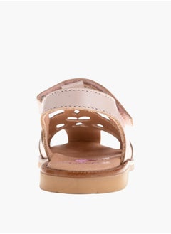Pablosky Girls Strap Sandals With Hook And Loop Closure  - Image 3