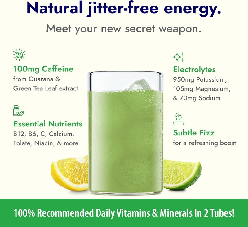 Zipfizz Energy Drink Mix - Limon Flavor (20 Pack) - Image 4