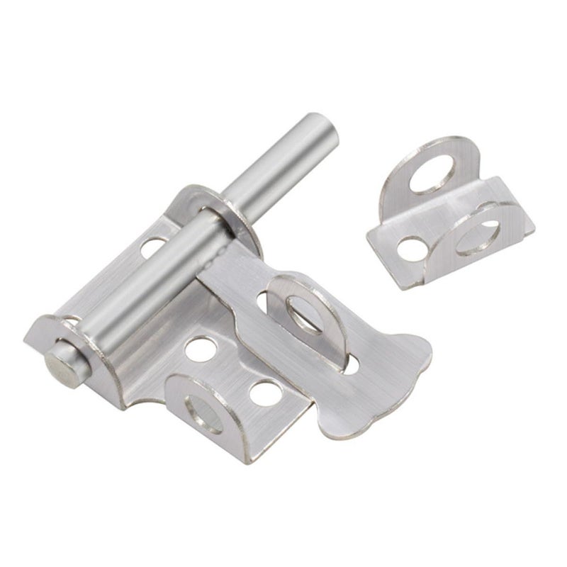 3Pcs Stainless Steel Surface Mount Door Bolt Lock Sliding Latch for Wood Gate Home Warehouse Security - Image 2