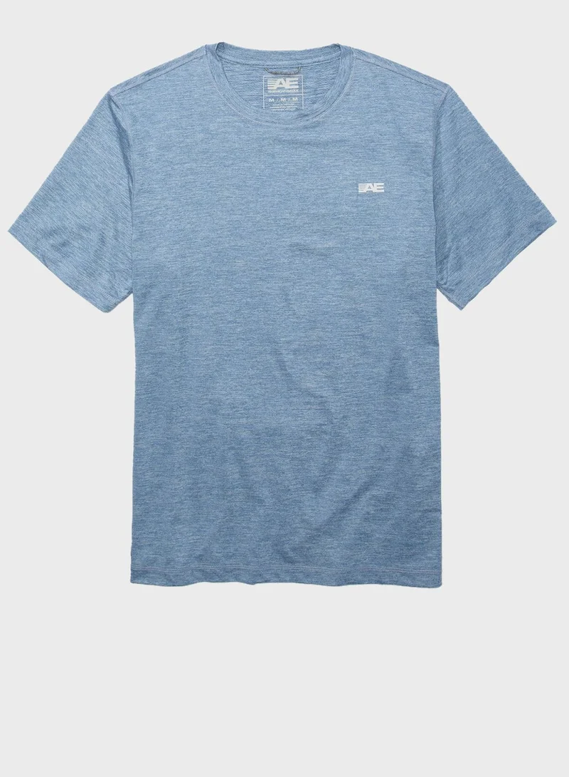 American Eagle Logo Crew Neck T-Shirt