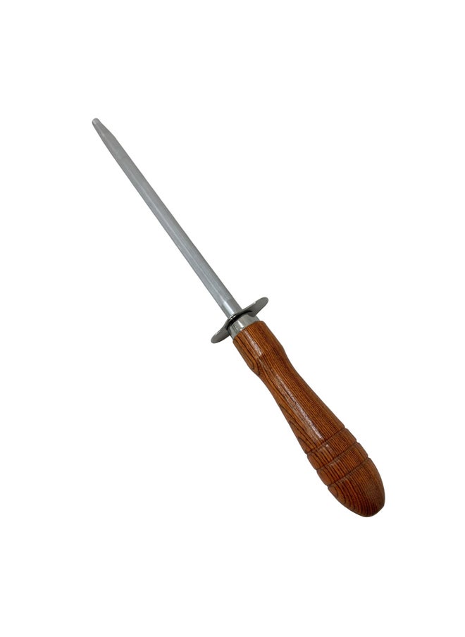 AL SANIDI Stainless steel knife sharpener, Knife sharpening tooL, Silver, Size 8 inch  - Image 1
