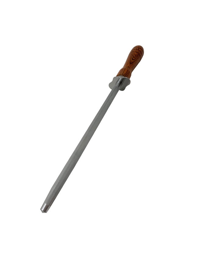 AL SANIDI Stainless steel knife sharpener, Knife sharpening tooL, Silver, Size 8 inch  - Image 2