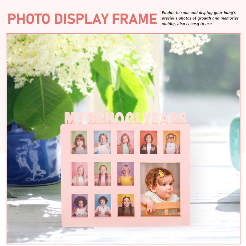 🧸 إطارات صور لعرض صور الرضع وتنظيم ذكريات المدرسة للديكور المنزلي - Image 4